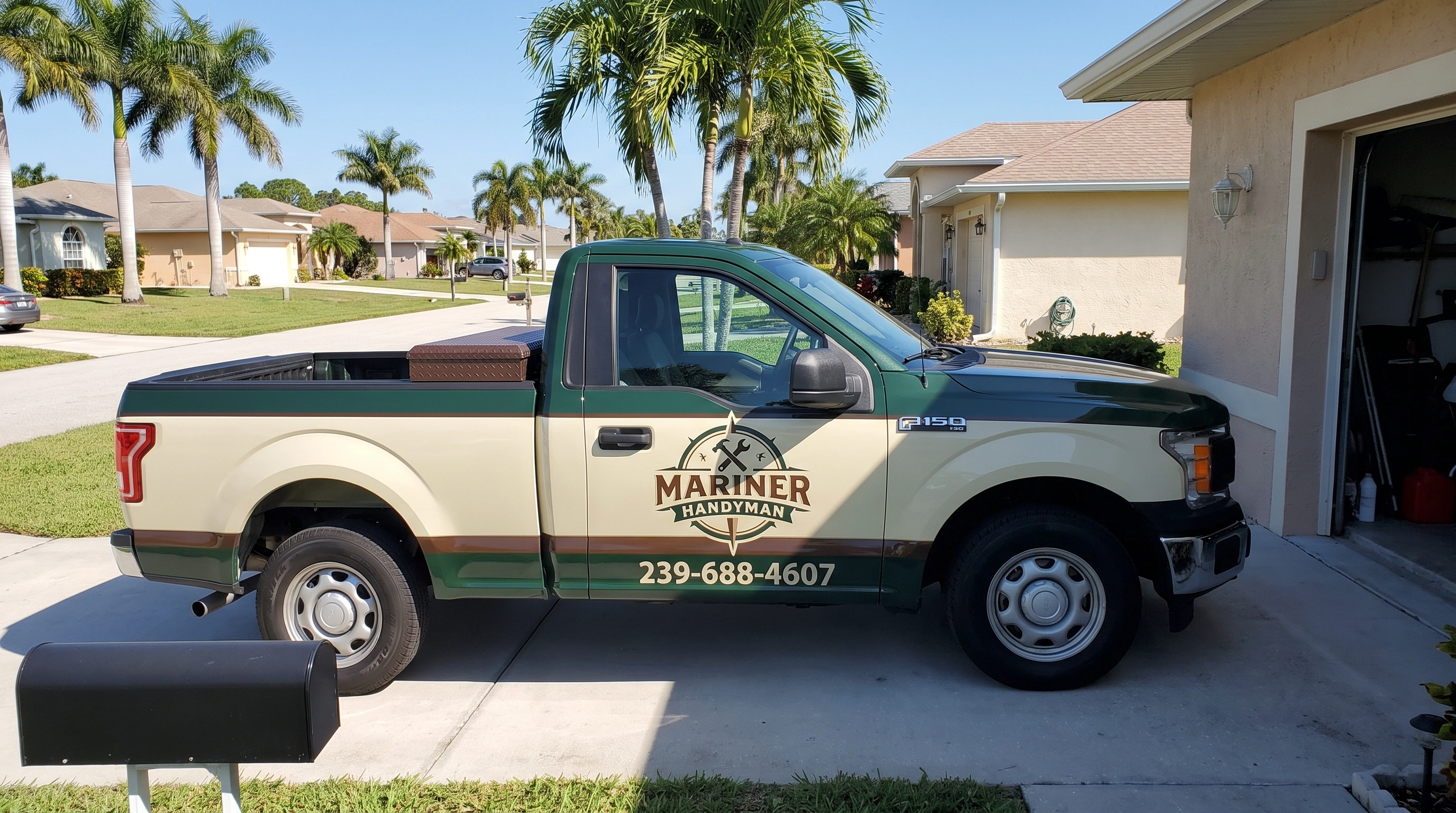 Mariner Handyman crew performing home repairs in Cape Coral, FL
